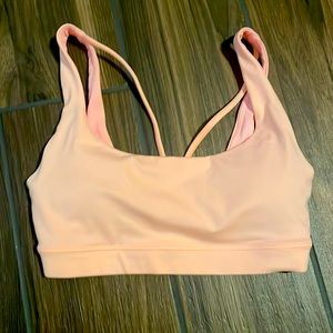 Athleta Orange Exhale sports bra